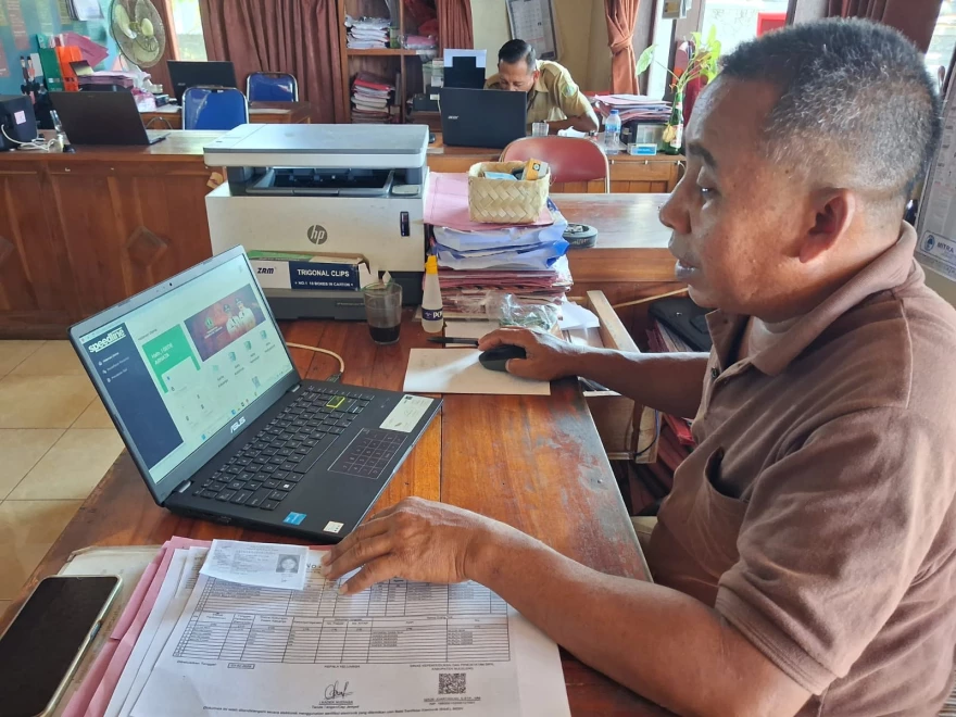 Desa Beraban Integrasikan Data Kependudukan dengan SIAK, Layanan Administrasi Semakin Akurat dan Terpadu
