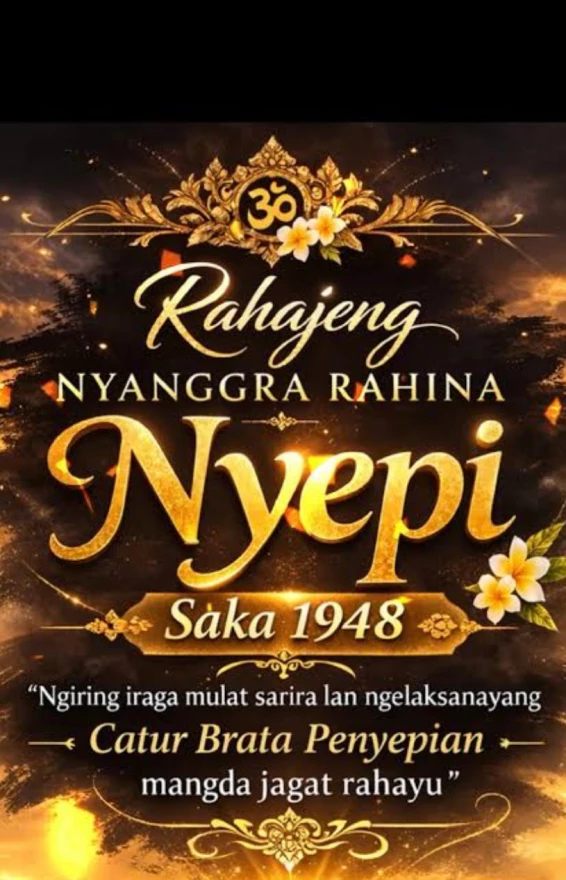 Selamat Hari Raya Nyepi Saka 1948
